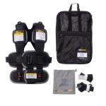 RideSafer Travel Vest Gen 6 - Small (26.5-50 lbs) - Black - Lightweight Portable Child Safety Car Seat for Travel, Rental Cars, Rideshares