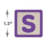 CoComelon 51-piece Classic ABC Wooden Block Set, Preschool Building Toys, Learning and Education