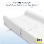 Serta Foam Contoured Changing Pad with Waterproof Cover