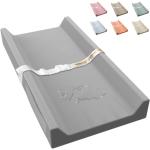 JVEOO Vegan Leather Baby Changing Pad, Waterproof & Wipeable Soft Diaper Changing Mat 32" x 16.6" Comfortable Infant Changing Station for Dresser & Table