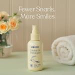 Pipette Leave-In Hair Detangler Spray for Kids, 4.4 Fl Oz, Silicone-free Detangling Spray with Squalane to Moisturize All Hair Types, Toddler and Kids Hair Products, Orange and Vanilla Scent