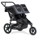 BOB Gear Revolution Flex 3.0 Duallie Jogging Stroller, Double Stroller, Graphite Black