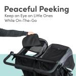 BOB Gear Revolution Flex 3.0 Duallie Jogging Stroller, Double Stroller, Graphite Black