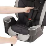 Evenflo Maestro Sport Booster Car Seat (Granite Gray)