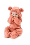 Cuddle Club Fleece Baby Bunting Bodysuit – Infant One Piece Kids Hooded Romper Outerwear Toddler Jacket