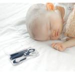 Baby Nail Trimmer, 4-in-1 Baby Nail Clippers Kit,Nail File & Tweezers, Baby Manicure Kit for Newborn, Infant & Toddler, Mothers Day Gifts (Green)