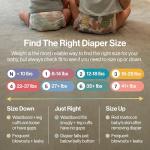 The Honest Company Comfort Dry Disposable Diapers for Sensitive Skin, Hypoallergenic, Wild Thang + All The Alpacas, Super Club Box Size 4 (22–37 lbs) 104 Count