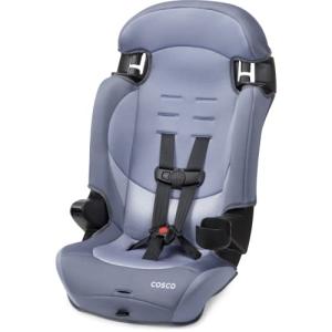 Cosco Kids Finale DX 2-in-1 Booster Car Seat, Forward Facing Toddler Car Seat (40-65 lbs) and Belt Positioning High Back Booster (40-100 lbs), Organic Waves