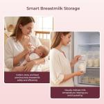 Momcozy 73pc Postpartum Essentials Kit, Initiate breastfeeding for New Moms, Hospital Bag Must Haves with Nursing Pads, Hot & Cold Breast Pads, Nipple Cream, Colostrum Collectors and Milk Storage Bags