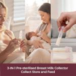 Momcozy 73pc Postpartum Essentials Kit, Initiate breastfeeding for New Moms, Hospital Bag Must Haves with Nursing Pads, Hot & Cold Breast Pads, Nipple Cream, Colostrum Collectors and Milk Storage Bags