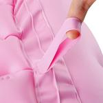 PandaEar Baby Inflatable Bathtub, Portable Travel Baby Infant Bath Tub Toddler Bathtub with Air Pump, Foldable Non-Slip Shower Basin Mini Air Swimming Pool for Newborn (Pink)