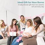 Spasilk Bath Hooded Towels & Washcloths Set for Babies, 2 Hooded Terry Bath Towels & 2 Washcloths, Blue Whale