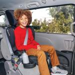 Diono Cambria 2XT XL, Dual Latch Connectors, 2-in-1 Belt Positioning Booster Seat, High-Back to Backless Booster with Space and Room to Grow, 8 Years 1 Booster Seat, Black Storm