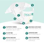 Amazon Brand - Mama Bear Gentle Touch Diapers, Size 2, 46 Count