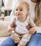 Burt's Bees Baby Organic Cotton Bodysuits – Baby Boy & Girl Short and Long Sleeve One-Pieces, 5-Pack