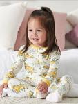 Gerber Baby Girls 4-pack Footed Pajamas And Toddler Sleepers, Roses And Fox, 12 Months US