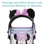 Disney Baby Character Umbrella Stroller, Eye-catching, Fun, 3D Stroller, Minnie Play All Day