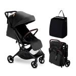 MAMAZING Ultra Air Lightweight Baby Travel Stroller with Carbon Fiber Frame, Compact & Airplane-Friendly, One-Handed Fold, 11.6 lbs, Perfect for Toddlers, Jet