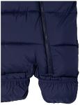 Amazon Essentials Unisex Babies' Water-Resistant Winter Puffer Bunting Suit, Dark Navy, 3-6 Months