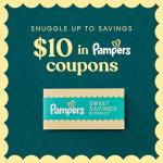 Pampers Gift Set, Disposable Diapers, Sensitive Wipes, & Milestone Gifts