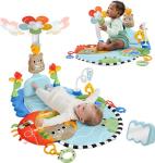 Fisher-Price Baby Play Mat 3-in-1 Kick & Sway Gym Sensory Activity Toys for Newborn Developmental Play Infants Ages 0+ Months