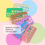 Nursi Luna Flange Sizing Kit 3 in 1 with 10PCS Flange Inserts 13/15/17/19/21mm, Silicone Flanges Insert Kit for 24mm Flange/Shield, Pumping Essentials Kit for Moms