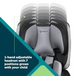 Safety 1st Boost-and-Go 3-in-1 Harness Booster Car Seat, High Street
