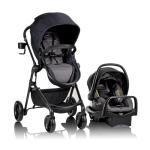 Evenflo Pivot Modular Travel System with LiteMax Preemie and Infant Car Seat (Casual Gray)
