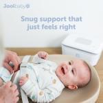 Jool Baby Waterproof Baby Changing Pad - Easy to Clean, Lightweight & Portable - Large Foam Cushion for Comfort (Oatmeal)