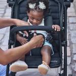 Ingenuity Ingenuity 3Dquickclose CS+ Compact Fold Stroller – Lightweight Stroller with Oversized Canopy, Extra-Large Storage and Compact Fold, Black