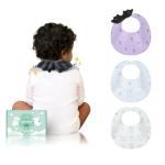 HECCEI Baby Bibs Gift Set, 3-Pack Bandana Drool Bibs for Baby Girls, Boys, Infant Newborn Toddler Drooling and Teething (Little Devil-HS)