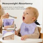 HECCEI Baby Bibs Gift Set, 3-Pack Bandana Drool Bibs for Baby Girls, Boys, Infant Newborn Toddler Drooling and Teething (Little Devil-HS)