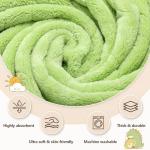 OFUSUY 6 PCS Baby Bath Towels, 3 PCS Animal Hooded Baby Towels & 3 PCS Washcloths, Baby Bath Towels for Infants & Toddlers - Soft & Ultra Absorbent, Cute Newborn Bath Essentials Gifts for Boys & Girls