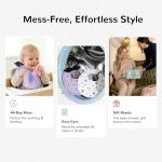 HECCEI Baby Bibs Gift Set, 3-Pack Bandana Drool Bibs for Baby Girls, Boys, Infant Newborn Toddler Drooling and Teething (Little Devil-HS)