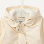 Amazon Essentials x Sofia Grainge Baby Girls' Water-Repellent Rain Jacket, Pale Yellow, 12 Months