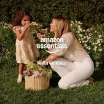 Amazon Essentials x Sofia Grainge Baby Girls' Water-Repellent Rain Jacket, Pale Yellow, 12 Months