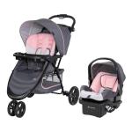 Baby Trend EZ Ride Travel System with EZ-Lift™ Infant Car Seat, Dash Pink