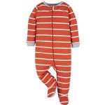 Onesies Brand Baby Boys 4-Pack Sleep 'N Plays Footies, Bear, 3-6 Months