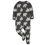Onesies Brand Baby Boys 4-Pack Sleep 'N Plays Footies, Bear, 3-6 Months