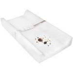 JVEOO Waterproof Baby Changing Pad, Non-Slip Wipeable Diaper Changing Mat with Safety Strap 32x16 Inch Infant Diaper Change Pad Suitable for Dresser & Table