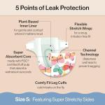 The Honest Company Comfort Dry Diapers, Hypoallergenic, Fragrance-Free, Sensitive Skin, Wingin' It + Catching Rainbows, Super Club Box Size 5 (27+ lbs), 84 Count