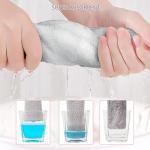 BEBE FAVOUR 12 Pack Small Baby Washcloths 100% Cotton Thin Soft 7.8" x 7.8" Terry Cloth for Baby Face Bath Burp Travel Lightweight Multi-Purpose Newborn Must Haves