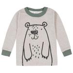 Gerber Baby Boys' 4-Piece Pajama Set, Bear Grey, 18 Months