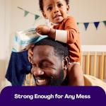 Hello Bello Premium Wipes, Designed for Sensitive Skin with Chamomile & Aloe Extracts, Playful Sketches (12 Resealable Packets = 720 Total Wipes)