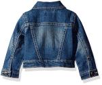 The Children's Place Baby Girls And Toddler Girls Basic Denim Jacket,China Blue,6-9MONTHS