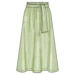 Simplicity US8605A Easy to Sew Women's Skirts and Loose Fitting Pants Sewing Patterns, Sizes 6-24