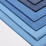 Indigo Light Denim 4.8OZ Fat Quarter 6pcs 18"X22" 100% Cotton Solid Fabric Quilting Fabric Arts, DIY Crafts & Sewing Patchwork - Middle and Deep Three Colors