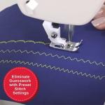 SINGER M1500 Lightweight & Portable Sewing Machine with Accessory Kit | 57 Stitch Applications, LED Light & 4-step Buttonhole | Great for Quilting, Crafts & Mending