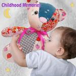 15in/Sitting Height 9in Fosdonge Acrylic Memory Bear Template Ruler Set with Detailed Instructions, Sewing Patterns for Beginners, Teddy Bear Quilting templates (Sitting Height 9in)