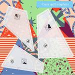 Quilting Rulers and Templates, 5Pcs Creative Quilting Cutting Template Quilt Templates Acrylic for Cutting Patterns, Quilt Ruler Set Quilting Supplies for Sewing Machine Cutting Mats, Arts and Crafts